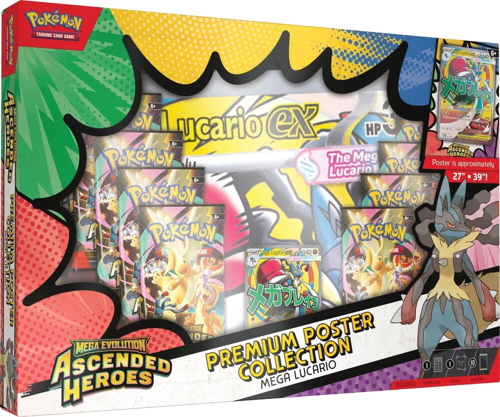 Pokemon - Ascended Heroes Premium Poster Collection
