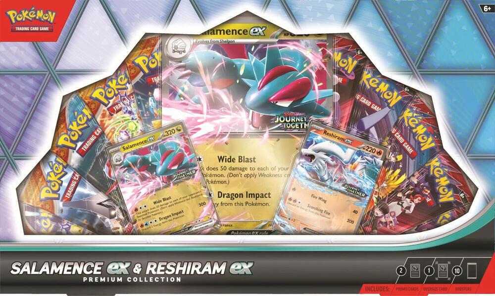 Pokemon - Salamance EX & Reshiram EX Premium Collection