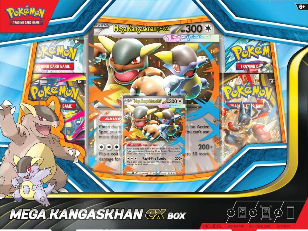 Pokemon - Mega Kangaskhan EX Box