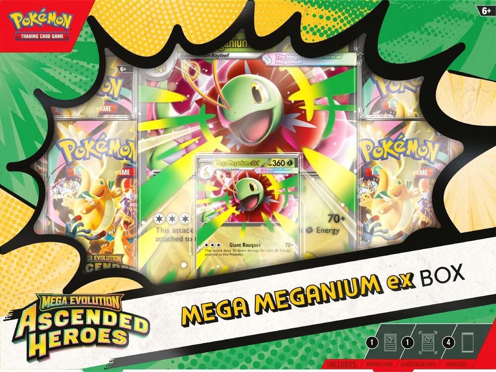 Pokemon - Ascended Heroes Mega Meganium EX Box