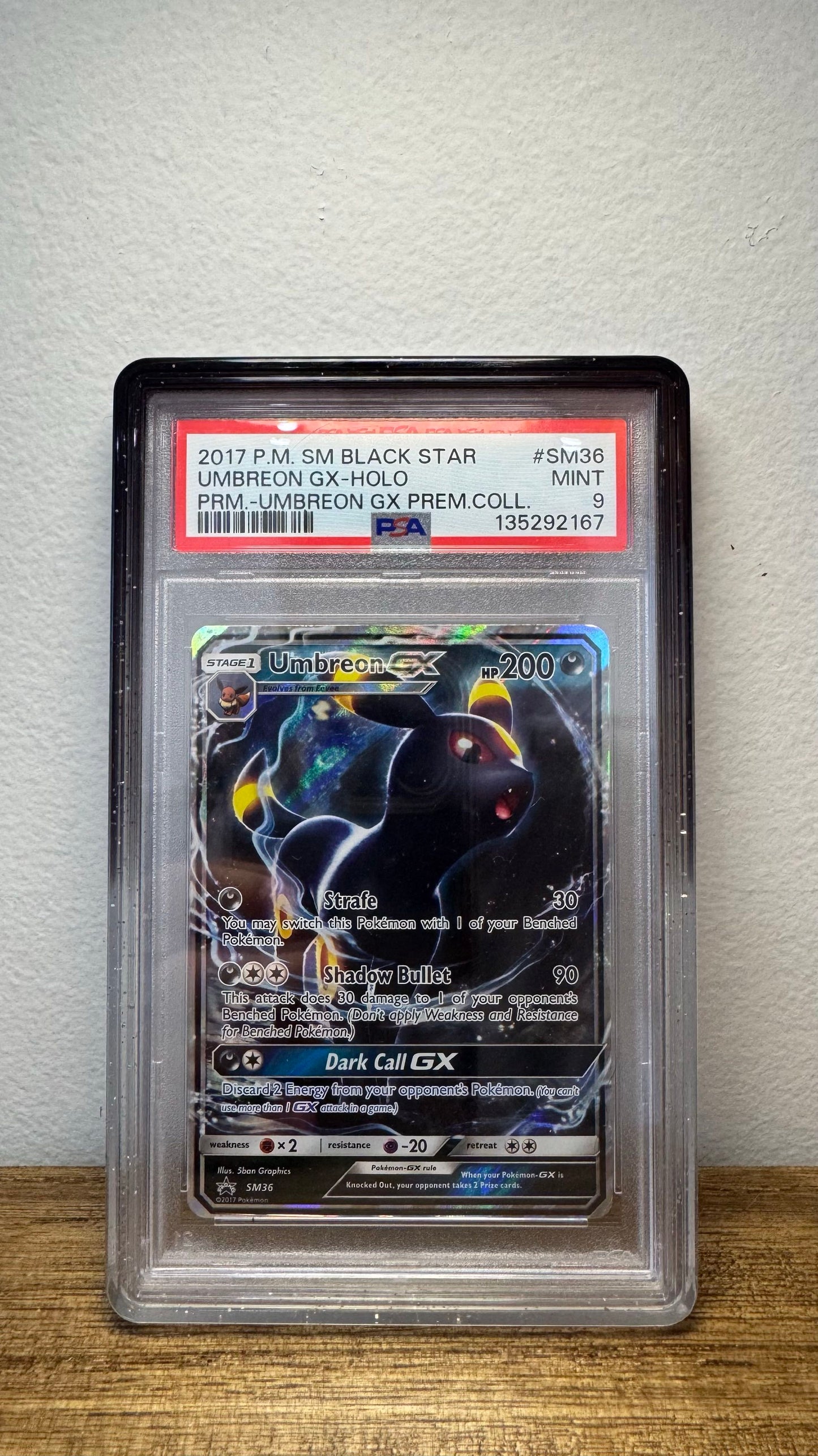 Umbreon GX SM36 PSA 9
