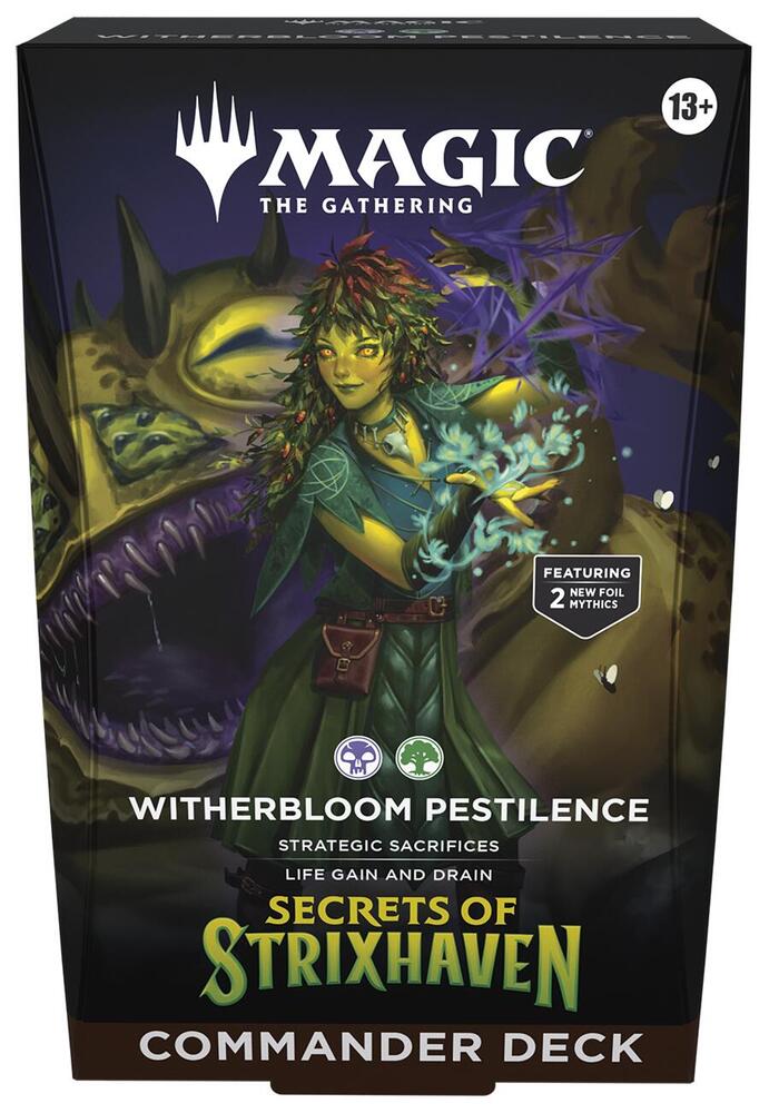 Magic: the Gathering - Secrets of Strixhaven Commander Deck (Witherbloom Pestilence)