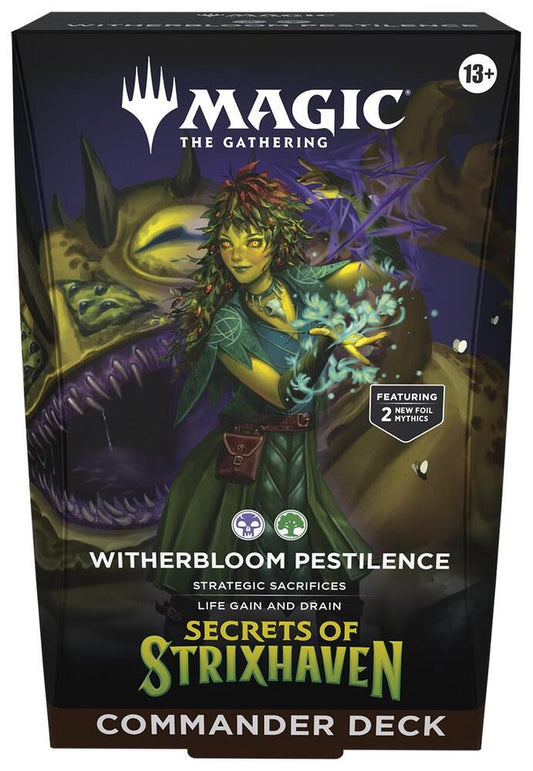 Magic: the Gathering - Secrets of Strixhaven Commander Deck (Witherbloom Pestilence)