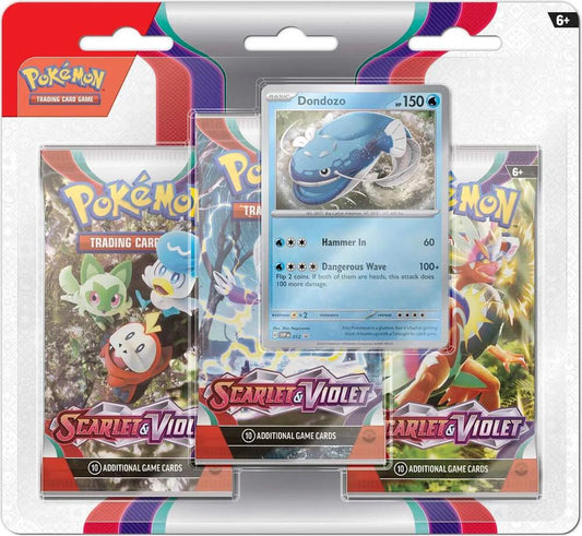 Pokemon - Scarlet & Violet 3-Pack Blister