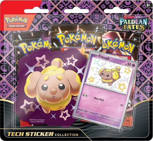Pokemon - Paldean Fates Tech Sticker Collection