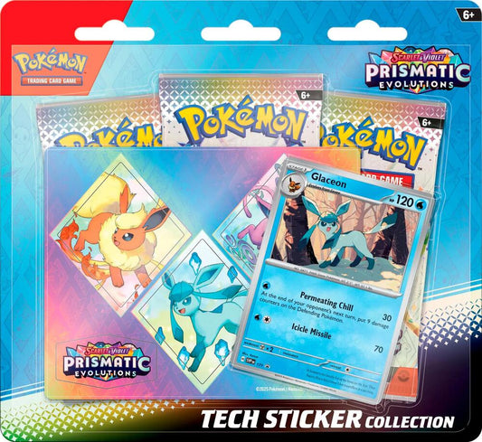 Pokemon - Prismatic Evolutions Tech Sticker Pack