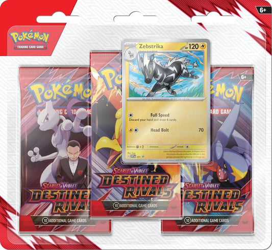 Pokemon - Destined Rivals 3-Pack Blister