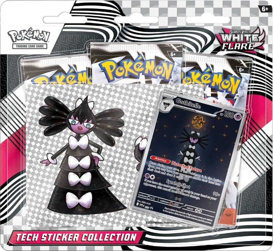 Pokemon - White Flare Tech Sticker Collection