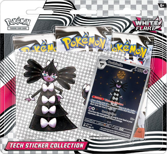 Pokemon - White Flare Tech Sticker Collection