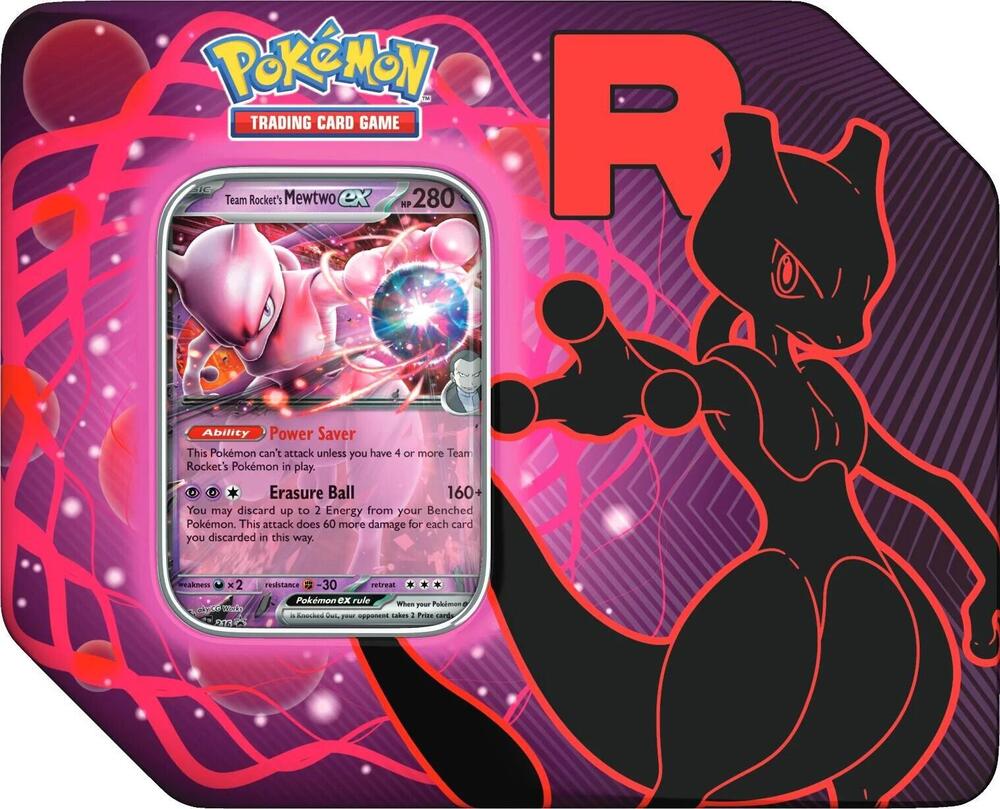 Pokemon - Team Rocket Tin (Mewtwo)