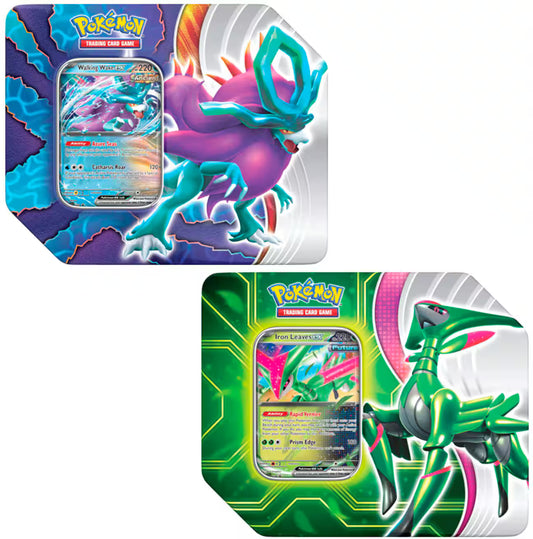 Pokemon - Paradox Clash Tin (Walking Wake & Iron Leaves)