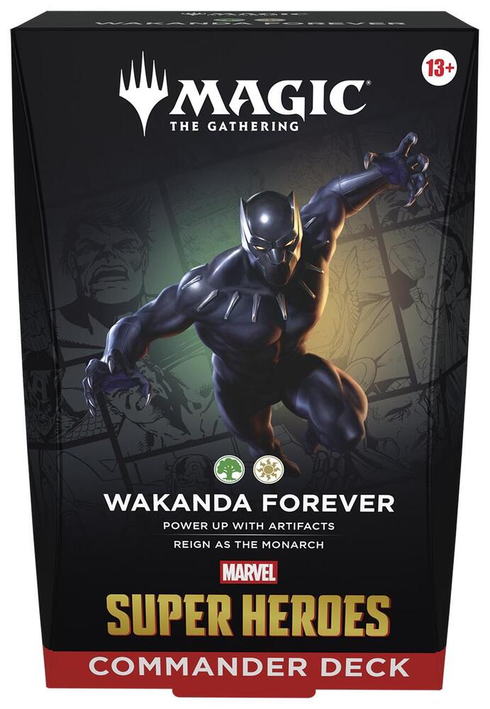 Magic: The Gathering - Marvel Super Heroes Commander Deck (Wakanda Forever)
