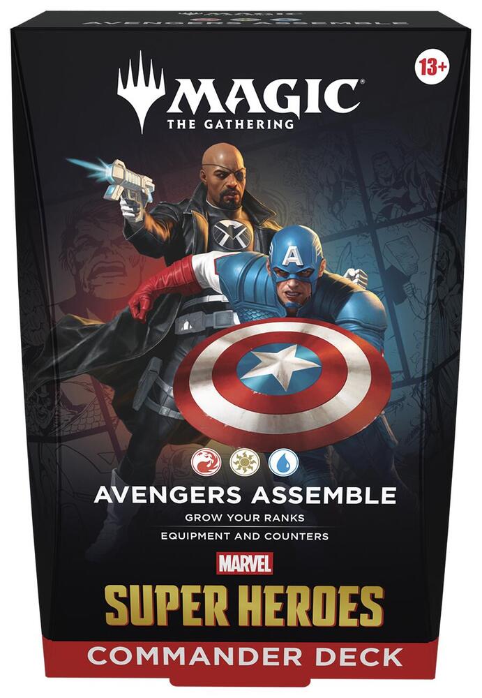 Magic: The Gathering - Marvel Super Heroes Commander Deck (Avengers Assemble)