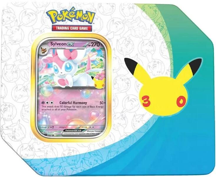 Pokemon - 30th Celebration Tin
