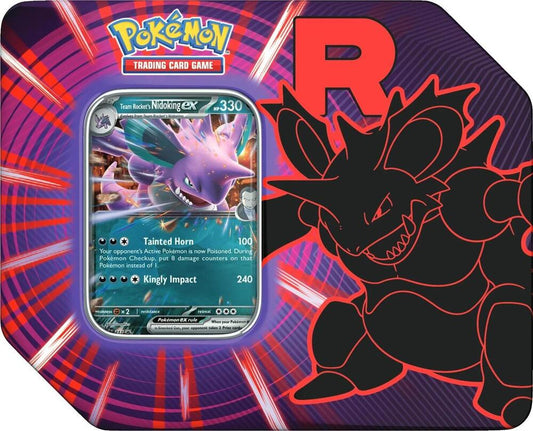 Pokemon - Team Rocket Tin (Nidoking)