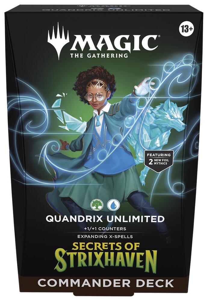 Magic: the Gathering - Secrets of Strixhaven Commander Deck (Quandrix Unlimited)