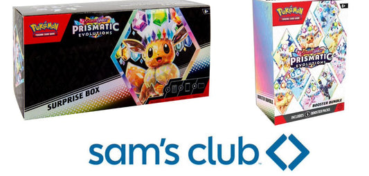 Pokemon - Sam’s Club Prismatic Evolutions Booster Bundle & Surprise Box 2-Pack