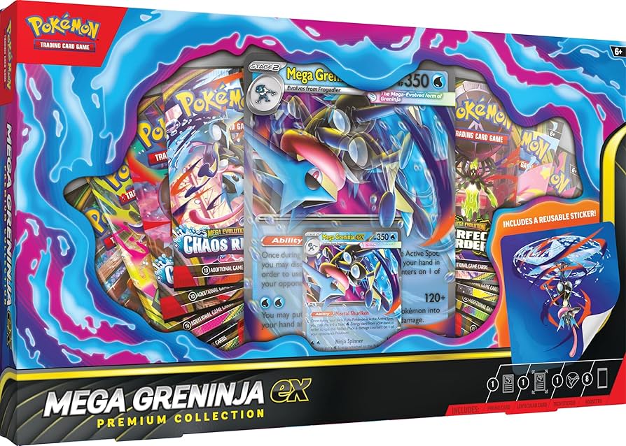 Pokemon-Mega Greninja Premium Collection