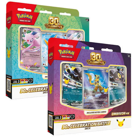 Pokemon - 30th Celebration Battle decks