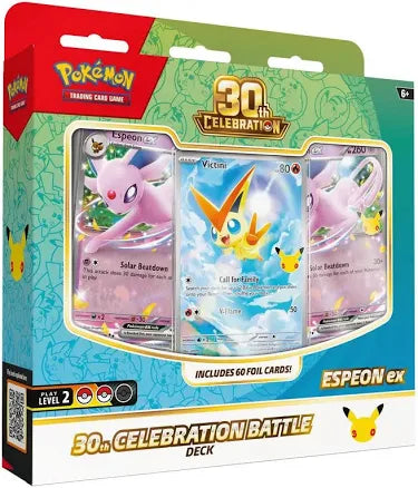 Pokemon - 30th Celebration Battle decks