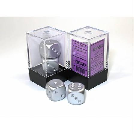 Chessex - Aluminum-Plated d6