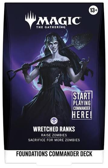 Magic: the Gathering - Foundations Commander Deck (Wretched Ranks)