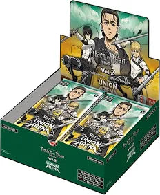 Union Arena - Attack on Titan Vol. 2 Booster Display